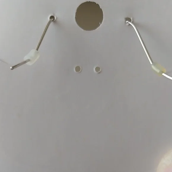 Route 66 Pink and Silver Earrings - Picture 2 of 3